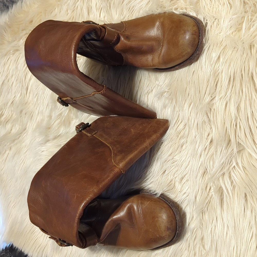 Brown Frye Phillip Riding boots size 7 1/2 size 7.5 - Picture 5 of 13